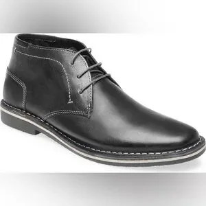 Steve Madden Harken Chukka Leather Ankle Boots Sz 7.5 BNWOB Steve Madden Harken Boot Cognac – 2BigFeet main image 4